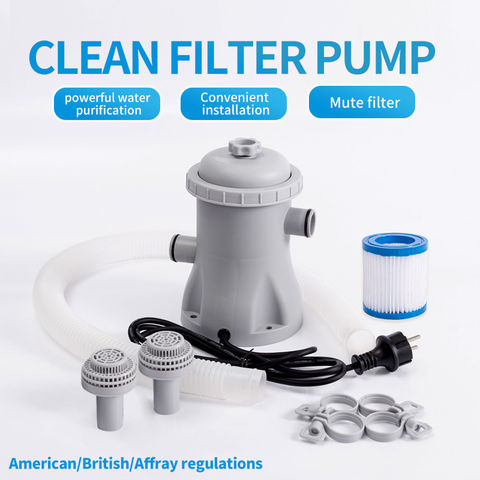 Buy Wholesale China 300 Gallon Cartridge Pool Electric Filters Pump ...