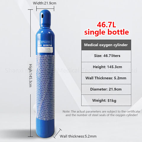 Cylindre en aluminium d'oxygène médical, Chine Fabricants de