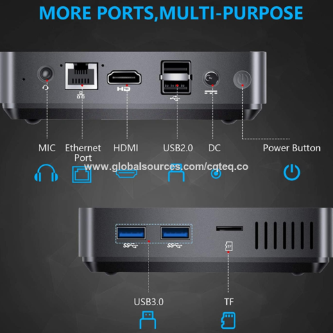 Buy China Wholesale Mini Pc Mini Desktop Computer Pc Box Display 4k ...