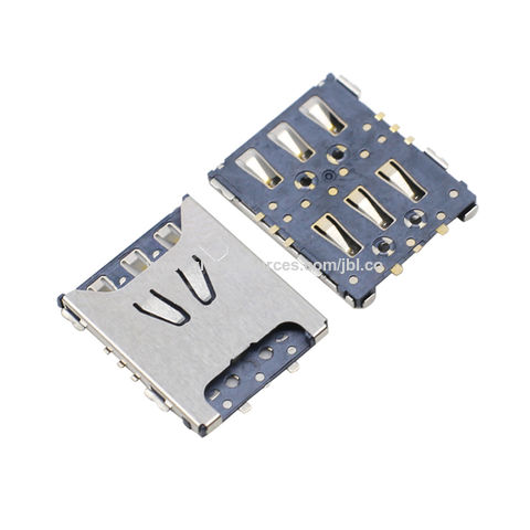 104239-1430, Connecteur de carte mémoire Droit Molex, Montage en surface,  MicroSD, Nano SIM, raccordement A souder