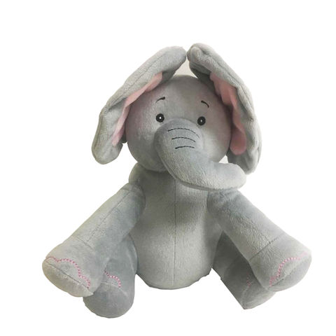 peekaboo talking and singing elephant