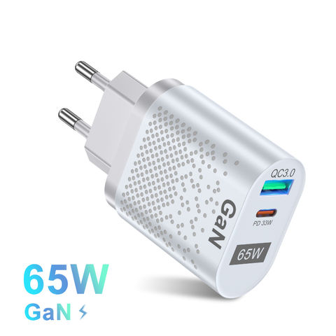 65W GaN PD Schnelllade-Wandladegerät für Mobiltelefone for sale at factory direct price