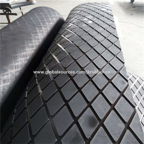 Diamond Rubber Pulley Lagging 