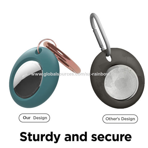 Novos dispositivos Bluetooth anti-perda de 2022 com fivela de metal e capa protetora de silicone. for sale at factory direct price