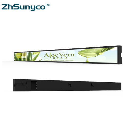 shelf bar lcd panel for sale