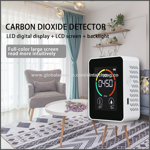 Alat ukur karbon dioksida termurah penganalisa kualitas udara meteran Co2 for sale at factory direct price