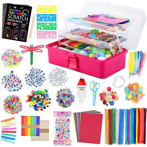 Buy Wholesale China 1600+ Pcs Diy Craft Box For Kids Early Educational ...