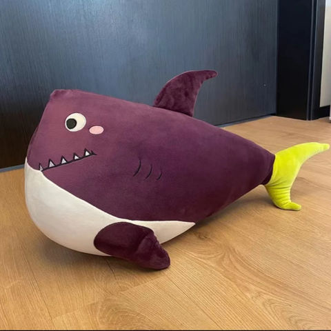 purple shark toy