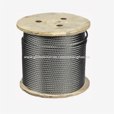 1x7 1.5mm 160g/m2 Zinc Galvanized Stay Steel Wire Rope Iron Wire Steel  Strand Guy Wire Rope - China Wholesale 1x7 Guy Wire Rope $1300 from  Chongqing Honghao Technology Co.,Ltd