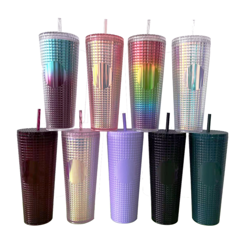 Buy Starbucks Clear Double Wall Tumbler / Plain Clear Tumbler / 24 Oz Venti  Cold Tumbler / 16 Oz Cold Tumbler / Online in India 