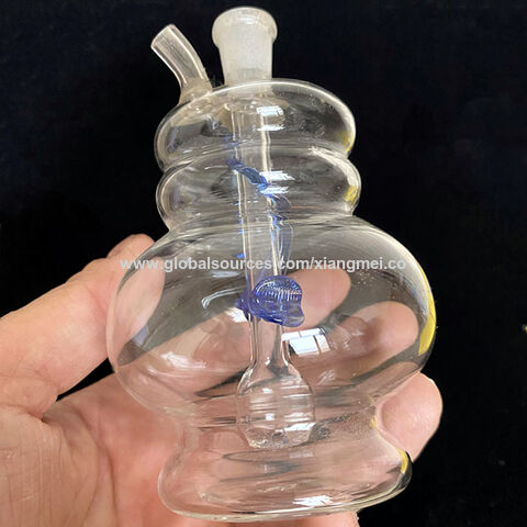 Glass Oil Burner Water Pipe Bubbler Smoking, Size: 6