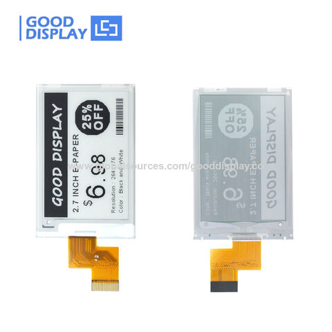 Buy Wholesale China Hot Sale Epaper Display, 2.7 Inch 264x176 E Ink ...