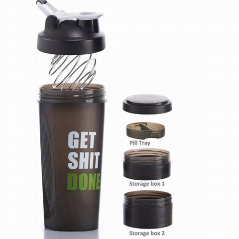 Fitness Shaker Bottle // Men's Sport Shaker //custom Gym Shaker //  Personalized Gift 