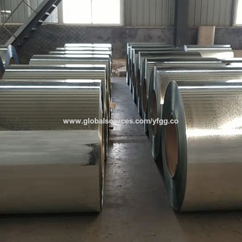 Bobinas de acero galvanizado por inmersión en caliente GI, bobina HDG, bobina de acero con recubrimiento de zinc