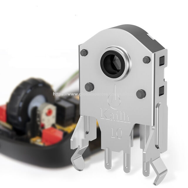 Kailh Dust-free Black Encoder With 10.0 Mm, New Design, 20-40gf.cm, 1 ...