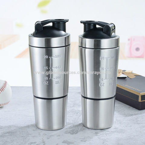 Buy Wholesale China 25oz Fitness Blender Custom Logo Coffee Gym Metal  Stainless Steel Protein Shakers Shaker Bottle & Protein Stainless Steel  Shaker Bottle at USD 3.19
