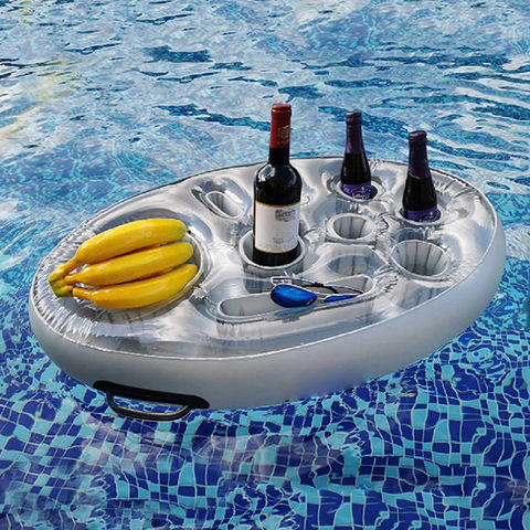 Porte-boisson gonflable pour piscine, 1 pièce, support de tasse de