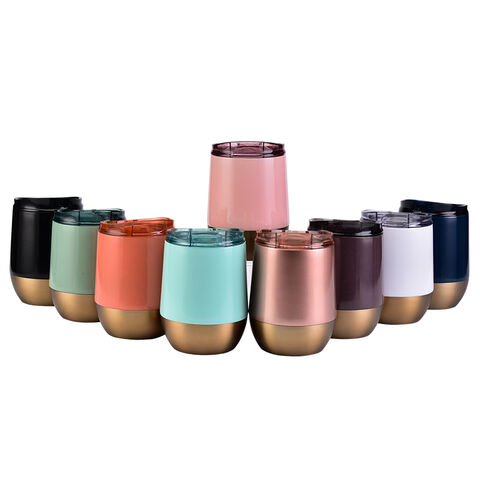 Custom Promotional 40-Pack 13OZ Stainless Steel Double-Layer Sublimation Coffee  Mug With Handle And Lid from Factory