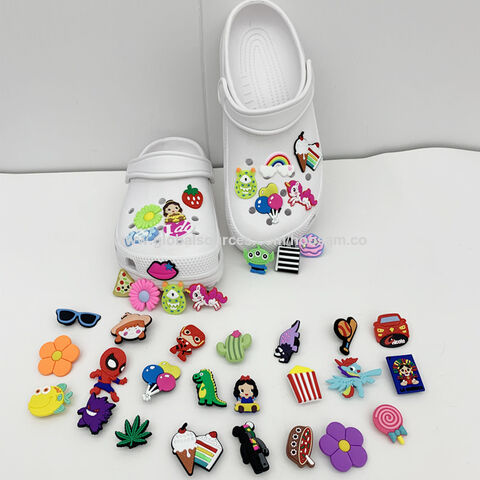Buy China Wholesale Customizable Designer Croc Charms Logo Jibbitz