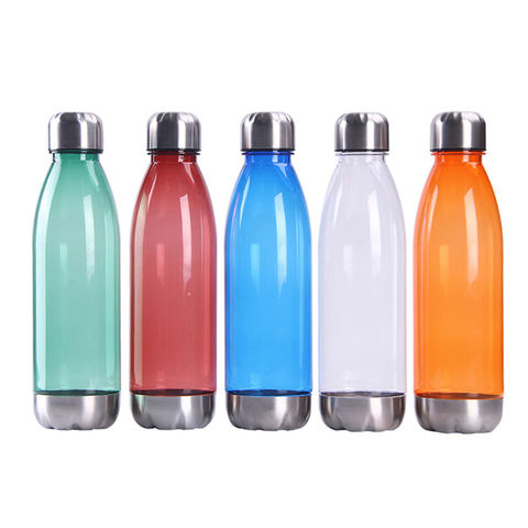 Buy Wholesale China Plastic Water Bottle Stocked Multicolor Cola Shape ...