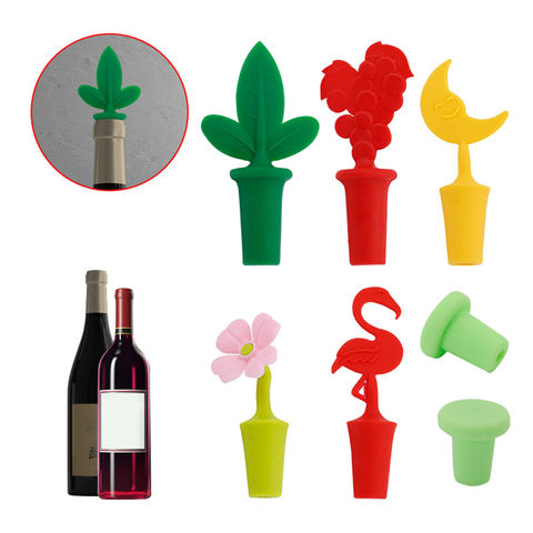 Silicone Wine Bottle Stoppers (Set of 4) – UnMask