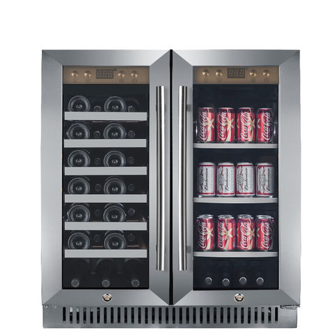 مبرّد نبيذ ومشروبات سعة 54 زجاجة، منطقة درجة حرارة، معتمد GS/CE/CB/Rohs/ERP/ETL/cETL for sale at factory direct price