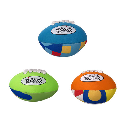 Central Sports Childrens Outdoor Games Throwing Catching Soft Sponge Rugby Ball 