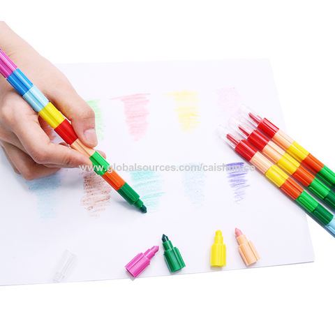 12 Colors Crayons Stick Oil Pastel Art Pen Pencil Wax Drawing Paint  Graffiti Pen for School Kids Stationery - China Stationery Set, for  Children