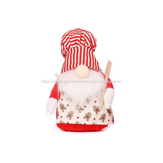 Neues Design Niedliche Plüsch-Zwergpuppen-Weihnachtsdekoration