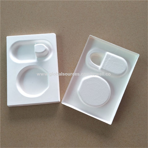 Bagasse-Zellstoffschale, geeignet für recycelbare und biologisch abbaubare Verpackungen, OEM willkommen for sale at factory direct price