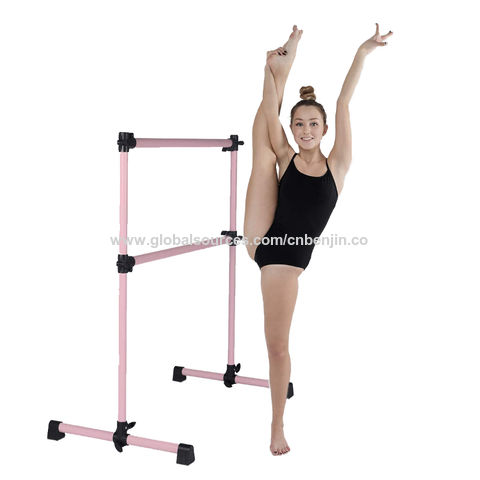 Double Barre Adjustable Gymnastics Ballet High Bar Crossbar for Dance Training 