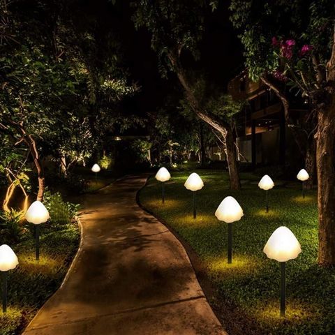 LED Mushroom String Lights Solar Fairy Light Party Patio Garden Decor Landscape