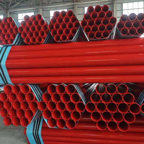 Buy China Wholesale Galvanized Red Coated Fire Fighting Pipe Seamless & Fire Fighting Pipe  $500 | Globalsources.com