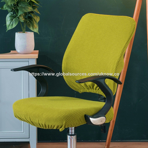 Stuhlhussen, Bürostuhlhusse, Geteilte Hockerhusse, Rückenlehnenhusse, Elastische Drehstuhlhusse for sale at factory direct price