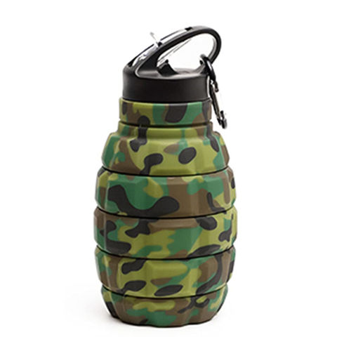 Buy Wholesale China Collapsible Reusable Travel Water Bottle With ...