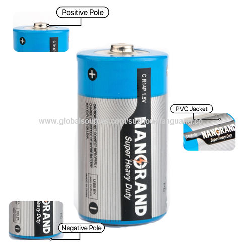 Ce Rohs Certificated C Size Um2 R14p 1.5v Super Heavy Duty Battery For Torch Light for sale at factory direct price