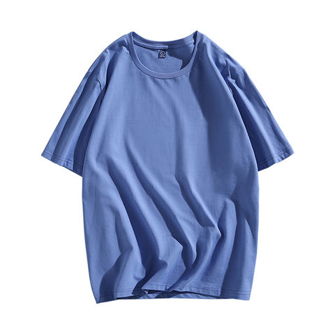 Cotton Plain wholesale oversized t 