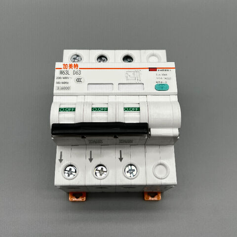 Buy Wholesale China M63l 3p Miniature Circuit Breakers,3c&cb,1a-63a ...