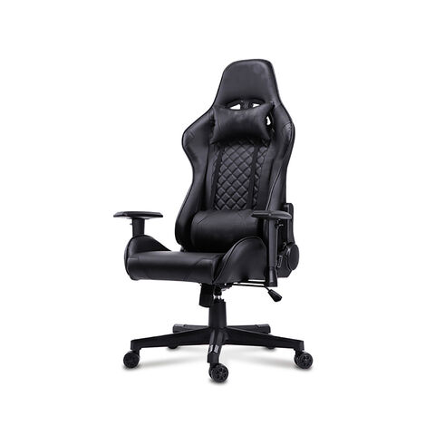 Direktlieferung ab Werk PU Schwarzer Gaming-Stuhl mit Liegefunktion für Wohnzimmer for sale at factory direct price