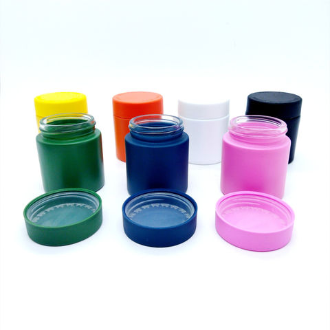 Glass Container CRC Jar with Child Resistant Cap for CBD - Nantong Size  Plastic Co.,Ltd.