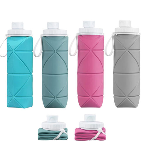 SPECIAL MADE Collapsible Water Bottles Leakproof Valve Reusable
