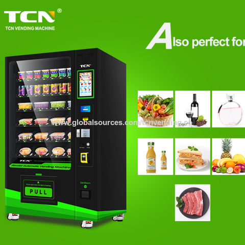 Buy Wholesale China Tcn Fruit And Salad Automatic Vending Machine Fresh ...