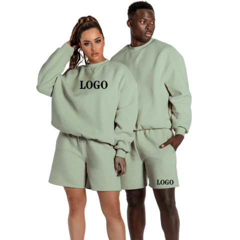 Wholesale 2 Piece Fleece Outfit Cropped Unisex Casual Sweatsuit Set with  Jogging Sports Wear Hoodie OEM Breathable Tracksuit for Men Women - China  Sports Wear and Track Suit price