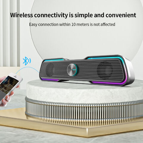 Computer 3d Speakers Gaming Speakers Rgb Led Light Wired Usb Computer ...