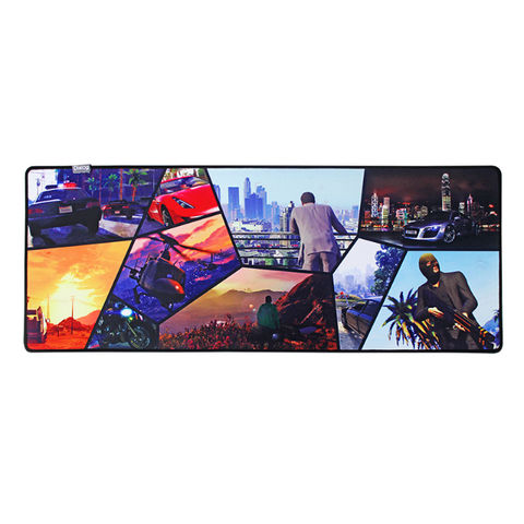 Logo Druck 3XL Gaming Gummi Tastatur Maus Schreibtischunterlage CS Go Gummi Speed Glatte Oberfläche Gaming Matte for sale at factory direct price