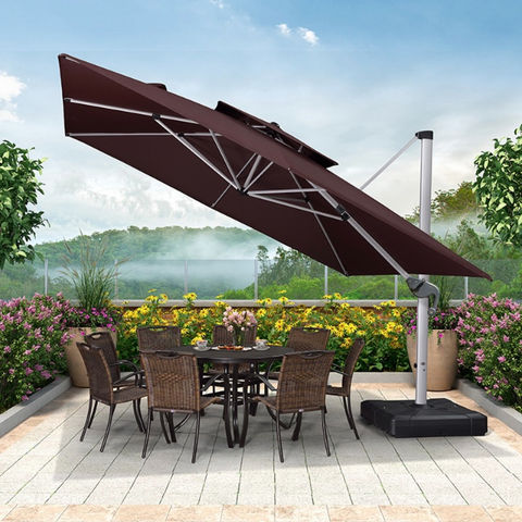 Whole Canada New Arrival Luxury Outdoor Umbrella Heavy Duty Steel 3 2 45 M Beach Garden At Usd 1 Global Sources - Patio Sets With Umbrella Under 2000