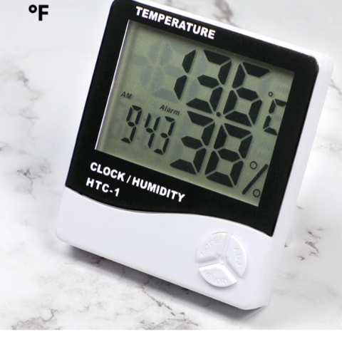 Thermomètre numérique HTC-1 pour thermomètre et hygromètre intérieur -  Chine Thermomètre-hygromètre, hygromètre