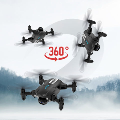 Mini folding UAV double camera 360 ° flip photography, wifi uav smart ...