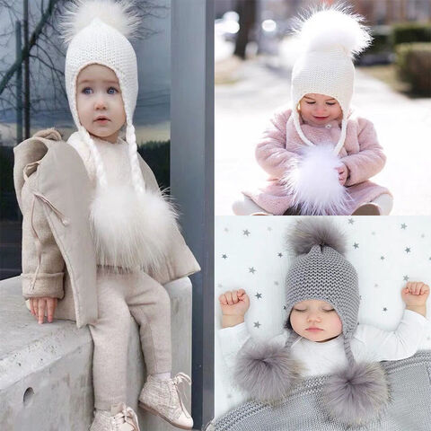 Private Label Baby Winter Kids Hat 
