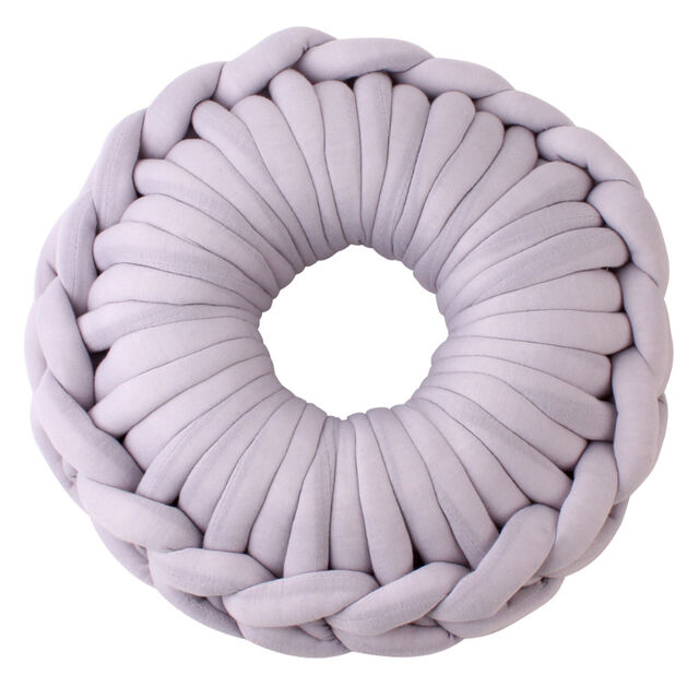 Almohada de Punto Grueso de Lujo Supersuave al por Mayor, Cojín Cuadrado Tejido a Mano para el Hogar for sale at factory direct price